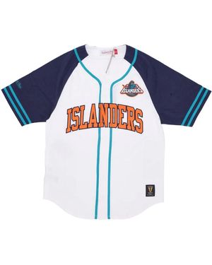 Mitchell & Ness T-Shirts - Blue