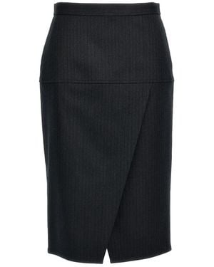Fendi Midi Skirts - Black