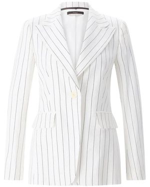 Windsor. Jassen ,Wit ,Linnen Linnen Stretch Blazer