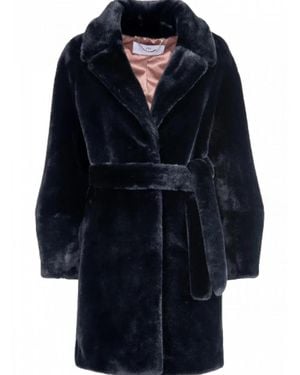 Nenette Belted Coats - Black