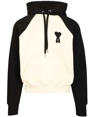 Ami Paris Hoodies - Nero