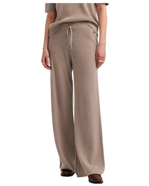Bugatti Wide Trousers - Marron