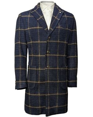 L.B.M. 1911 Single-Breasted Coats - Blue