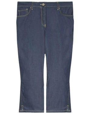 FIORELLA RUBINO Cropped Jeans - Bleu