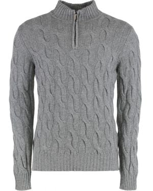 Moorer Cashmere Knitwear - Grey