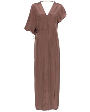 Alysi Maxi Dresses - Brown