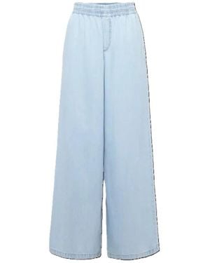 DRYKORN Wide Trousers - Blue