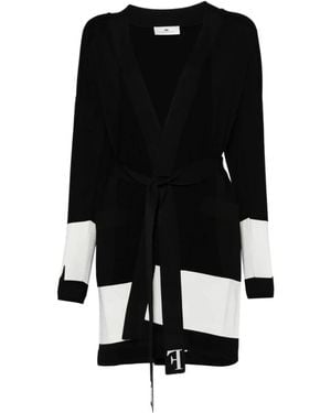 Elisabetta Franchi Cardigans - Zwart