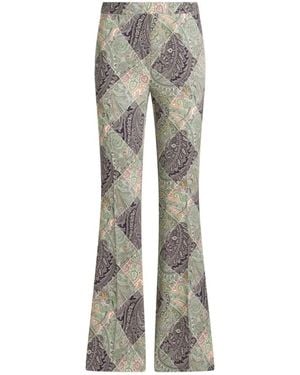 Etro Wide Trousers - Grey