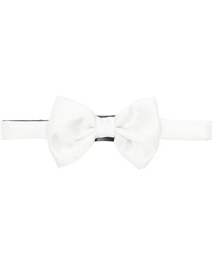 Corneliani Accessoires ,Verstelbare Nekband Strik - Wit
