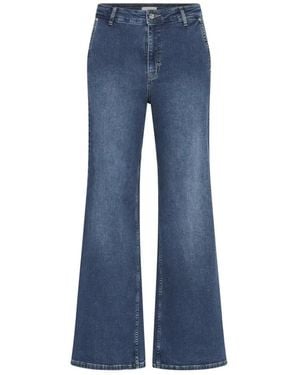Part Two Flared Jeans - Azul
