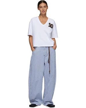 10Days Wide Trousers - Azul