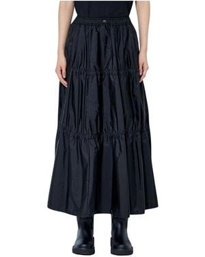 Moncler Maxi Skirts - Blue