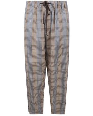 Uma Wang Straight Trousers - Gris