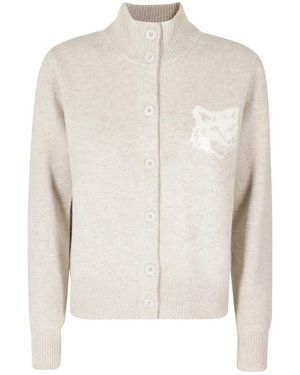 Maison Kitsuné Cardigans - Blanc