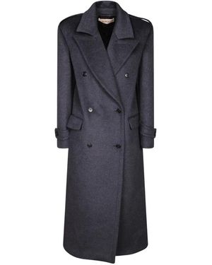 Blanca Vita Double-Breasted Coats - Azul