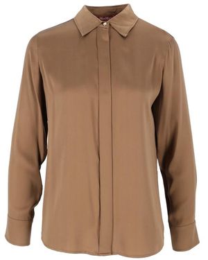 Max Mara Shirts - Marrón