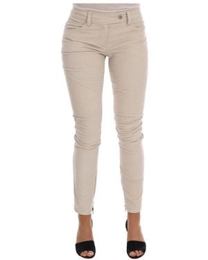 Ermanno Scervino Skinny Fit Jeans - Natural