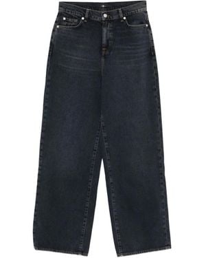 7 For All Mankind Loose-Fit Jeans - Blauw