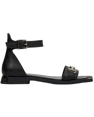 ESTRO Flat Sandals - Black
