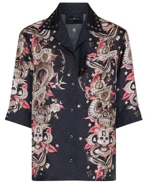 John Richmond Shirts - Azul