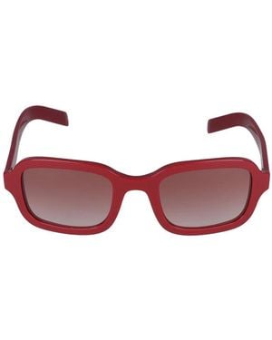 Prada Sunglasses - Red