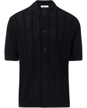 Paolo Pecora Camicia Maglia - Zwart
