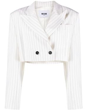 MSGM Blazers - Blanc
