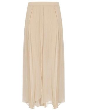 Marella Maxi Skirts - Natural