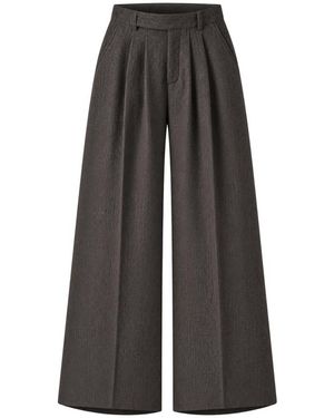 LE SULLY STUDIO Wide Trousers - Gris