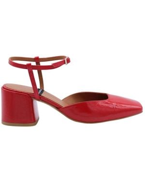 Ángel Alarcón Court Shoes - Red