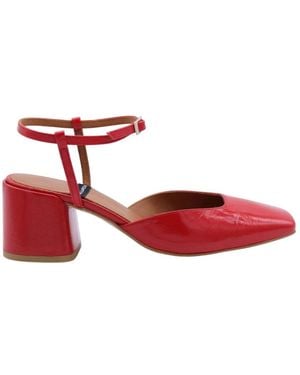 Ángel Alarcón Court Shoes - Red