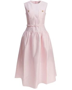 Self-Portrait Midi Dresses - Pink