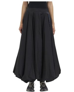 Y-3 Gradient 3-Stripes Balloon Rok - Zwart