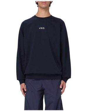 A.P.C. Sweatshirts - Blue