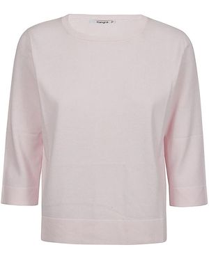 Kangra Round-Neck Knitwear - Viola