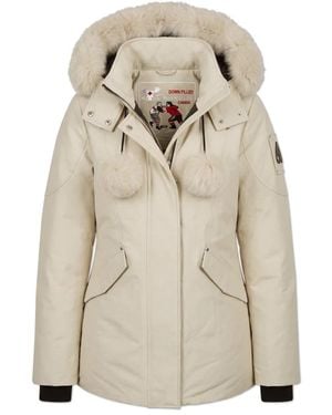 Moose Knuckles Jassen ,Katoen Original 3Q Down Jacket - Naturel