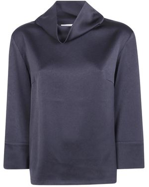 By Malene Birger Overhemden ,Zwart ,Blouses - Blauw