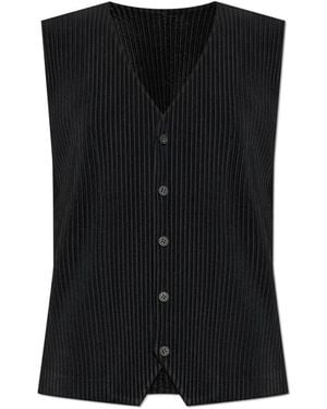 Issey Miyake Vests - Black