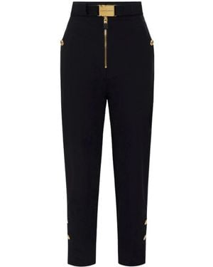 Elisabetta Franchi Cropped Pants - Blue