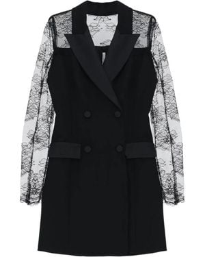 Imperial Short Dresses - Black