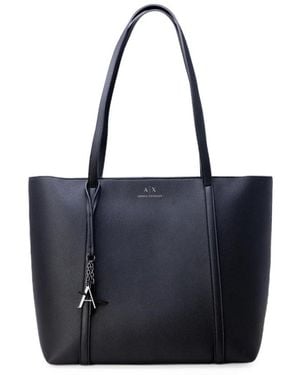 ARMANI EXCHANGE Tote Bags - Blu