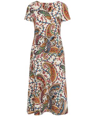 Etro Midi Dresses - Natural