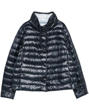 Herno Jassen ,Zwart ,Down Jassen - Blauw