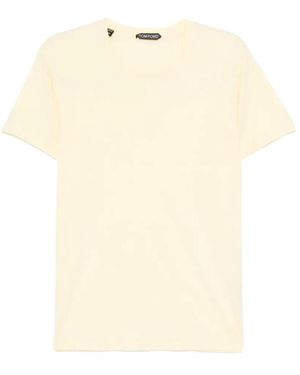Tom Ford T-Shirts - Natural