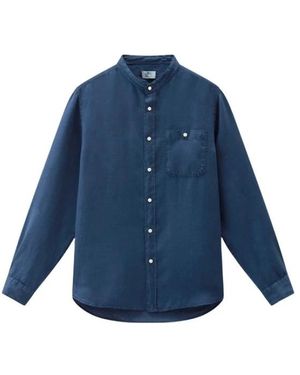 Woolrich Casual Shirts - Blue