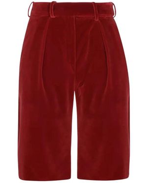 Alexandre Vauthier Casual Shorts - Red