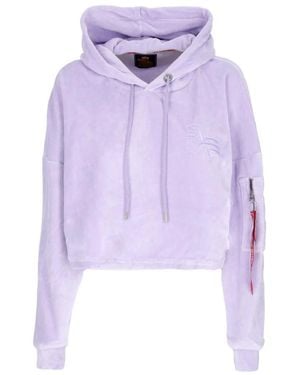 Alpha Industries Hoodies - Purple