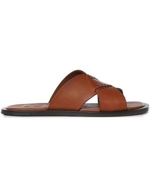 Loewe Sliders - Brown