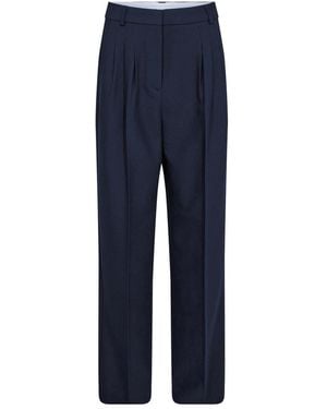 co'couture Straight Trousers - Blue